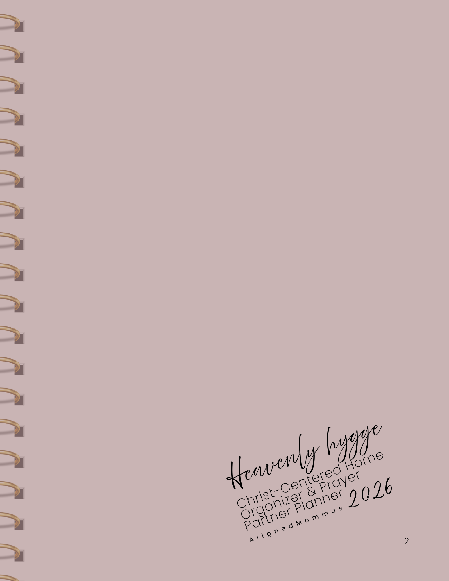 Heavenly Hygge Planner 2026