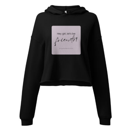 AM Crop Hoodie